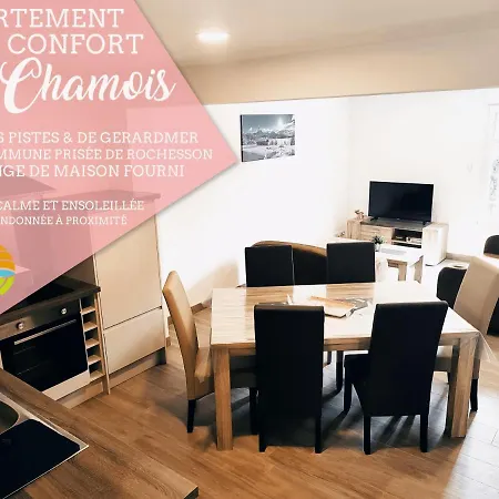 ⁂⁂ LE CHAMOIS Appartement [CLEDICIHOME] / Magnifique vue sur les montagnes / 4 KMs DE GERARDMER ! ⁂⁂ Rochesson Extérieur photo
